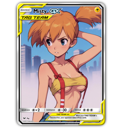 Beautiful Waifu Card - Goddess ACG Custom DIY Fan Art Card - Image 1