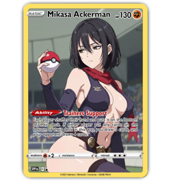 Beautiful Waifu Card - Goddess ACG Custom DIY Fan Art Card - Image 1