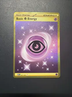 Pokemon TCG Psychic Energy Scarlet & Violet Basic Card 207/165 Gold - Image 1