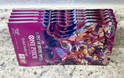 One Piece Card Game A Fist of Divine Speed OP-11 Sleeved Booster, Lot of 5, New - Image 3