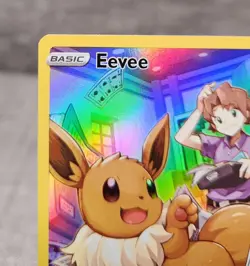 Pokemon TCG card Eevee TG11/TG30-Swsh09 Brilliant Stars Trainer Gallery Holo - Image 3