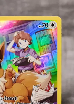 Pokemon TCG card Eevee TG11/TG30-Swsh09 Brilliant Stars Trainer Gallery Holo - Image 4