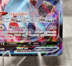Pokemon TCG card Glaceon VMAX 041/203 SWSH07 Evolving Skies Holo - Image 4