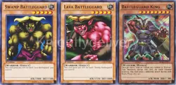 Battleguard Complete Deck - King - Lava - Swamp - Brain Control Yugioh 47 Cards - Image 1