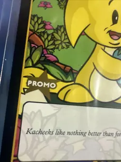 Neopets TCG Yellow Kacheek #MP4/15 Promo Card READ CCG - Image 2
