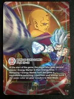 Energy Marker E-93 Fusion World BANDAI CARD FEST 25-26 EXCLUSIVE Promo - Image 1