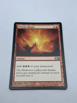 Pyretic Ritual - M11 Core Set 2011 - MTG - COM - Magic The Gathering - Image 2