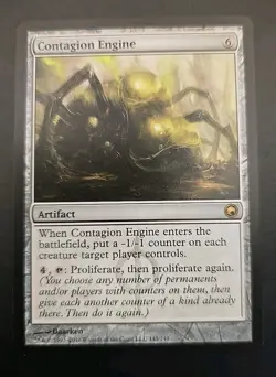 Contagion Engine Scars of Mirrodin MTG Regular Lightly Played - Image 1