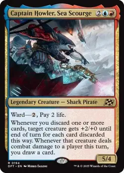 Captain Howler, Sea Scourge 194 MTG NM - Aetherdrift - Image 1