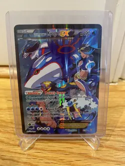 Pokemon TCG Team Aqua's Kyogre EX #6/34 Double Crisis Ultra Rare MP - Image 1