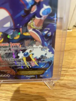 Pokemon TCG Team Aqua's Kyogre EX #6/34 Double Crisis Ultra Rare MP - Image 5