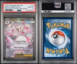 2025 POKEMON MEGA EVOLUTION ILLUSTRATION RARE #178 MEGA GARDEVOIR EX PSA 10 - Image 2