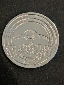 Mega Charizard X ex UPC Metal Coin - Pokemon - Image 2