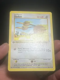Pokemon TCG Doduo 048/102 Base Set (Shadowless) 1st Edition - Image 2
