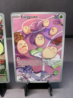 Pokemon TCG Surging Sparks Lot Illustration Rare Kecleon & Exeggcute NM/M - Image 3