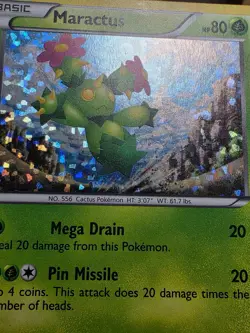 HP Maractus - 2/12 Promo McDonald's Promos 002/012 Pokemon TCG - Image 5