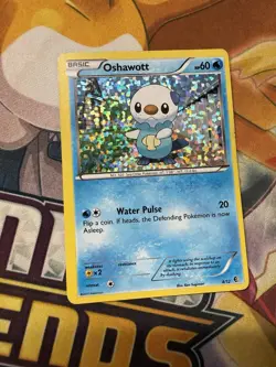 Oshawott 4/12 Holo McDonalds Promo 2011 Pokemon - Image 1