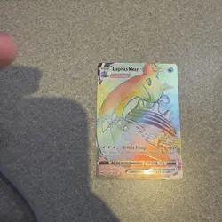 LAPRAS VMAX 203/202🔥Rainbow🔥Sword & Shield🔥Pokemon🔥 - Image 1