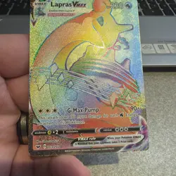 LAPRAS VMAX 203/202🔥Rainbow🔥Sword & Shield🔥Pokemon🔥 - Image 2