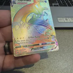 LAPRAS VMAX 203/202🔥Rainbow🔥Sword & Shield🔥Pokemon🔥 - Image 3