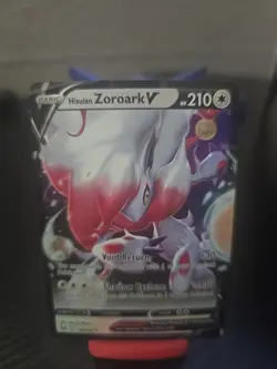 Pokemon TCG Hisuian Zoroark V Sword & Shield Lost Origin 146/196 NM - Image 1
