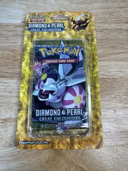 Pokemon TCG Diamond And Pearl Great Encounters Blister/Booster Pack - READ - Image 1