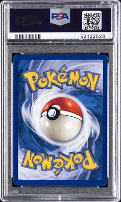 1999 POKEMON FOSSIL 1ST EDITION #33 GASTLY PSA 8 - Image 2