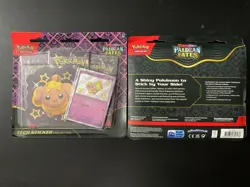 Pokemon TCG Paldean Fates Tech Sticker Fidough Sealed Booster 2 Pack Lot #19 - Image 2
