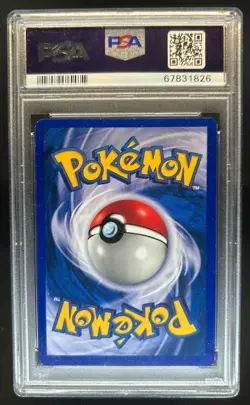 1999 Pokemon Shadowless Blastoise Holo #2/102 PSA 8 - Image 2