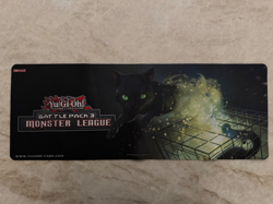 Yugioh Battle Pack 3 Monster League Quantum Cat Playmat - Image 1