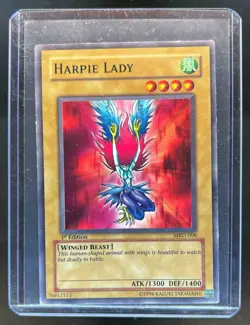 2002 Yu-Gi-Oh! Metal Raiders 1st Edition Harpie Lady #MRD-008 - Image 1