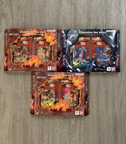 Lot of 3 BANDAI ONE PIECE ILLUSTRATION BOXES VOL 5 & VOL 6 - NEW & SEALED - Image 1