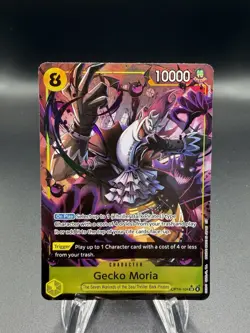 Gecko Moria OP14-104 SR Alt Art | One Piece TCG English - Image 1