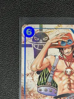 One Piece TCG Portgas D. Ace OP13-119 Alt Art SEC “Carrying On His Will” NM Foil - Image 5