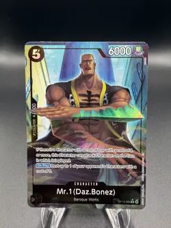 Mr.1 (Daz.Bonez) Alt Art OP14-090 R The Azure Sea's Seven - ONE PIECE - Image 1