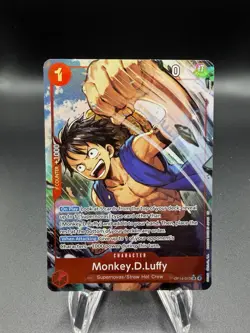 Monkey.D.Luffy Alternate Art Foil One Piece The Azure Sea's Seven OP14-013 - Image 1