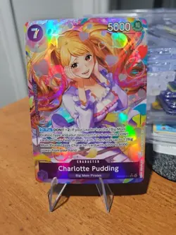 Charlotte Pudding PRB02-010 Alternate Art Premium Booster One Piece - Image 1