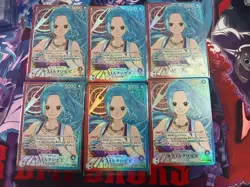 One Piece Vivi L eb03-001 (Leader , Alternate Art, Japanese Version) lot*6 LI35 - Image 1