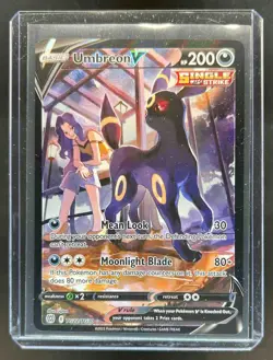 2022 Pokemon SWSH Brilliant Stars Umbreon V Trainer Gallery #TG22/TG30 - Image 1