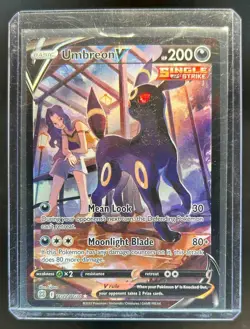 2022 Pokemon SWSH Brilliant Stars Umbreon V Trainer Gallery #TG22/TG30 - Image 1