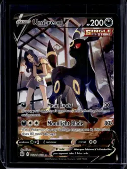 2022 Pokemon SWSH Brilliant Stars Umbreon V Trainer Gallery #TG22/TG30 - Image 1