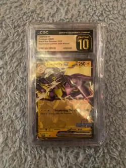 Pokemon Toxtricity ex 215 Illustration Contest Winner Promo CGC PRISTINE 10 - Image 1