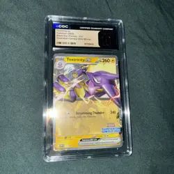 Pokemon TCG CGC Pristine 10 Toxtricity EX - 215 (Illustration Contest 2024) - Image 1