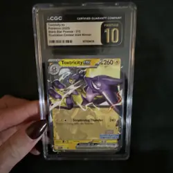 Pokemon TCG CGC Pristine 10 Toxtricity EX - 215 (Illustration Contest 2024) - Image 5