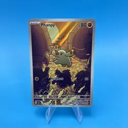 Phanpy Pokemon TCG Card Surging Sparks Illustration Rare, Card 205/191 NM - Image 1