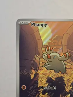 Pokemon Card TCG - Phanpy 205/191 Illustration Rare Surging Sparks Near Mint - Image 2