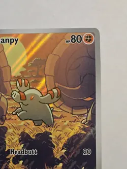 Pokemon Card TCG - Phanpy 205/191 Illustration Rare Surging Sparks Near Mint - Image 3