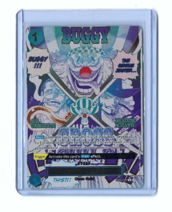 One Piece Card Game Cross Guild "BUGGY" EVENT OP09-057 ALTERNATE ART - Image 1