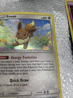 Eevee 101a/149 Alternate Art Holo Promo Pokemon Card 2018 NM/LP - Image 1