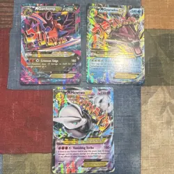 Pokemon TCG Mega Garchomp EX XY168 NM/M 3 card lot - Image 1